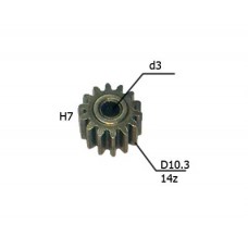 Шестерни ответные двигателя шуруповерта (d-2,8; d-11; h-5; 15зубов