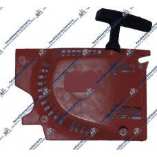 Стартер ручной подходит для бензопилы типа ПАТРИОТ 4518, 5220,с двумя зацепами на шкив