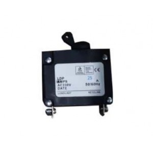Выключатель -автомат для генератора малый до 3 kw25A